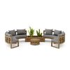 SET-809 Circular Modular Deep Seating Set