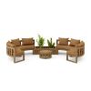 SET-809 Circular Modular Deep Seating Set
