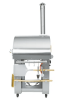 Kokomo 32 Inch Dual Fuel Gas or Wood Fired Stainless Steel Pizza Oven