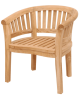 Curve Armchair Extra Thick Wood