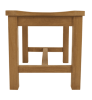 24" Casablanca Backless Chair