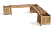 Planter Bench (2 bench + 3 planter box)