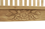 50" Round Rose Bench