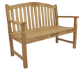 50" Round Rose Bench