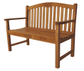 50" Round Rose Bench
