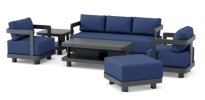 SET-901-AL 6-pc Granada Aluminum Deep Seating