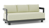 Granada Deep Seating Aluminum Sofa