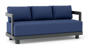 Granada Deep Seating Aluminum Sofa