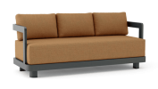 Granada Deep Seating Aluminum Sofa