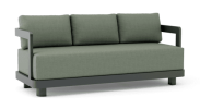 Granada Deep Seating Aluminum Sofa