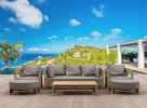 SET-171 6-pc Coronado Aluminum Deep Seating Set