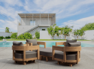 SET-174 6-pc Coronado Aluminum Deep Seating Set
